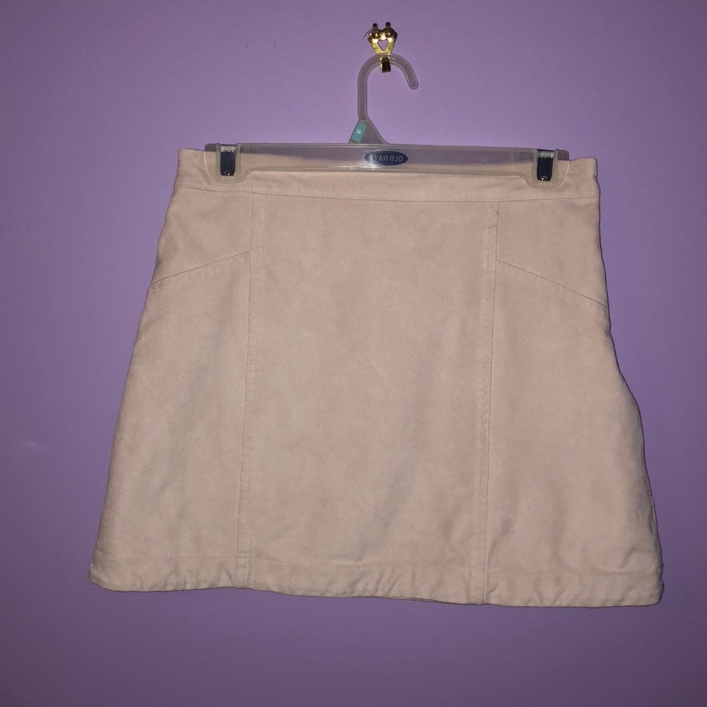 light pink skirt